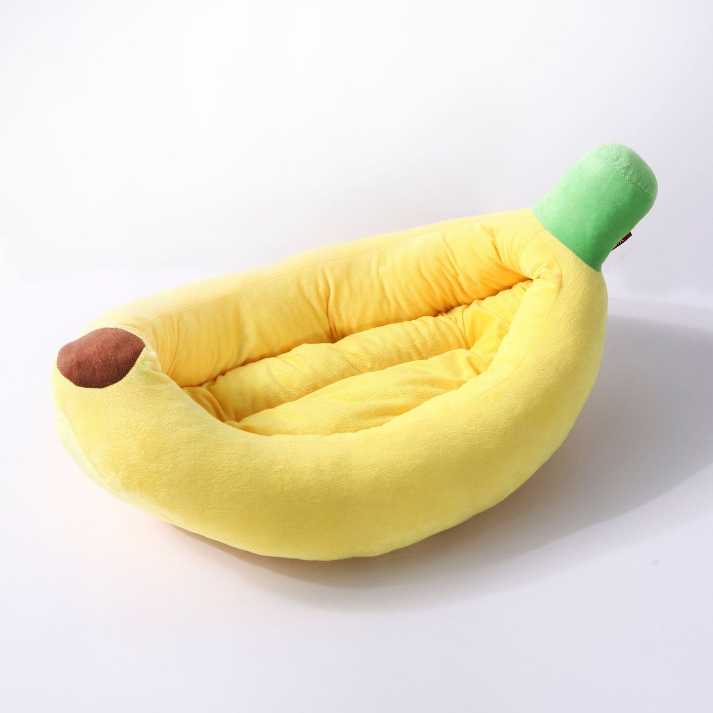 Banana-Shaped Pet Bed – Cute Washable Nest for Dogs & Cats