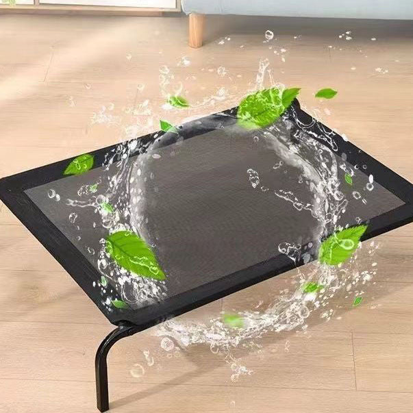 Elevated Cooling Pet Bed – Off-Ground Summer Cot for Small to Large Dogs & Cats