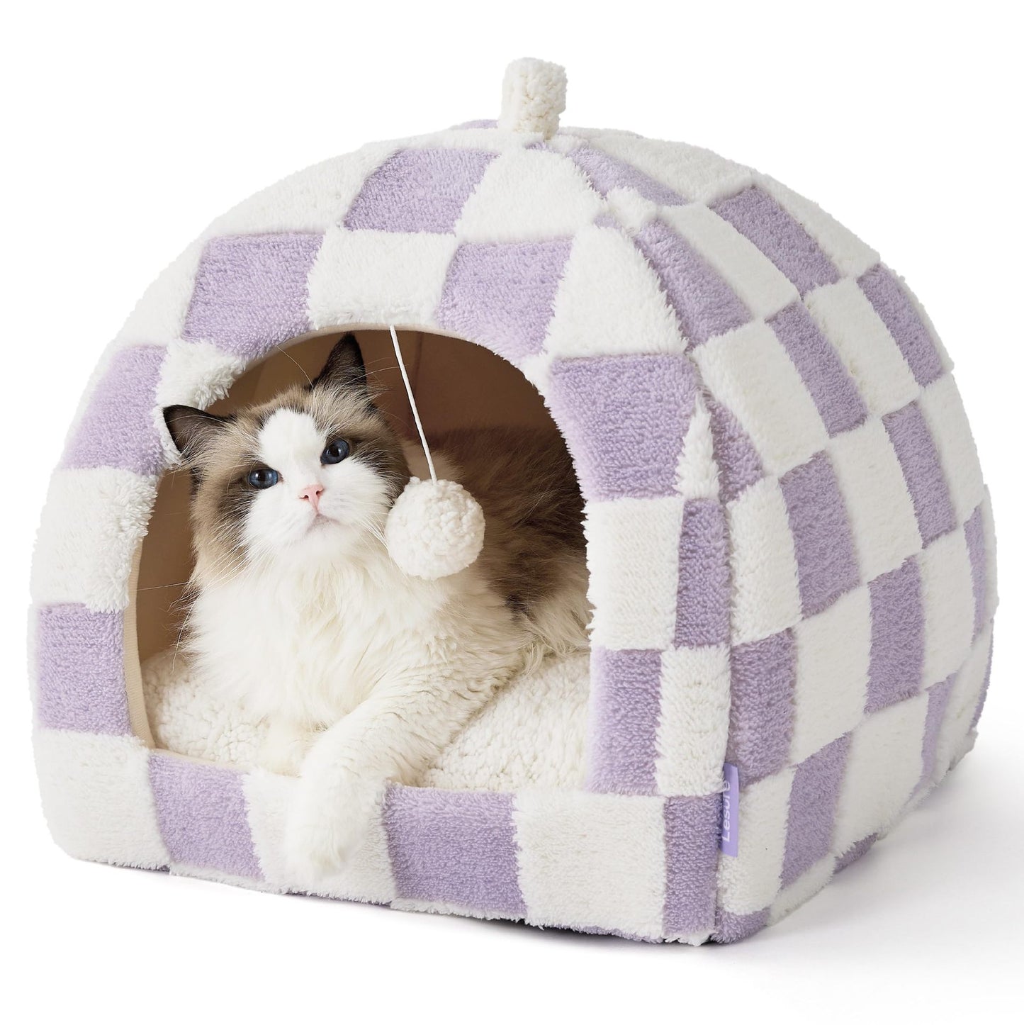 Cute Pet Tent Bed ā All-Season Warm Mongolian Yurt for Cats & Small Dog