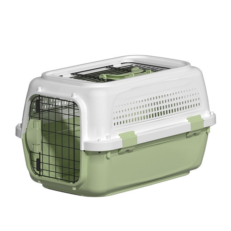 Pet Travel Carrier with Breathable Capsule Design – Airline Approved Cat & Dog Crate