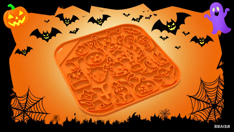 Halloween Hot Sale Pet Silicone Slow Feeder