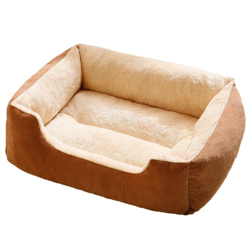 Thickened Warm Pet Bed – Soft Kennel for Cats & Small to Large Dogs